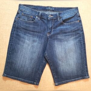 Lucky Brand Women's The Bermuda Denim Shorts Size 10/20 Stretch